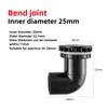 PVC Black Fish Tank Water Pipe Plastic Tube Fittings Elbow Joint Duck Bill Water Outlet Aquarium Accessories Water Inlet Pipes
