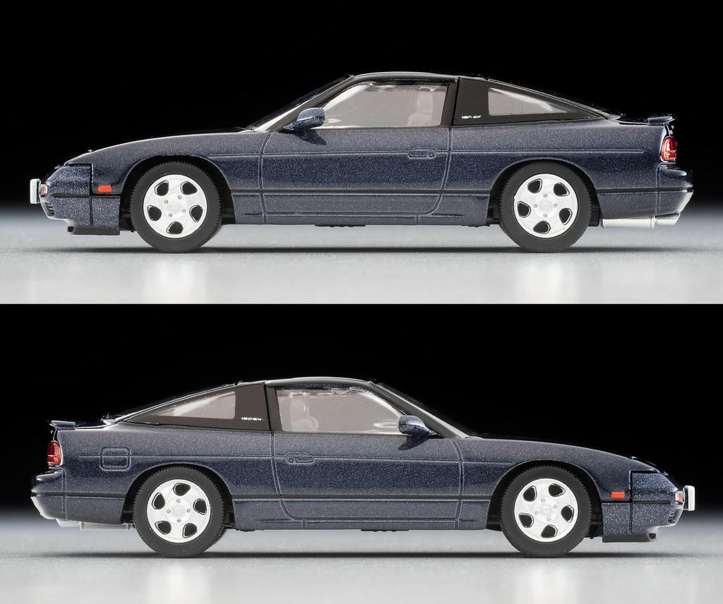 Tomytec Tomica Limited Vintage Neo LV-N235f Nissan 180SX Type X Purplish Gray 1995 Model (Assembled)