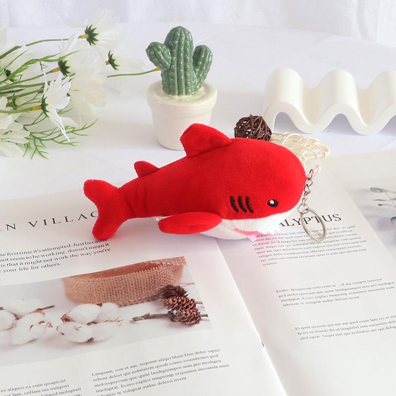 Shark Plush Keychain - Cute Pendant Toy for Couples