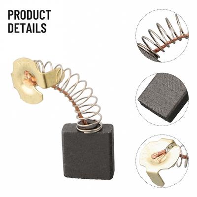 High Quality Replacements Carbon Brushes for Electric Motors (Pack of 2)