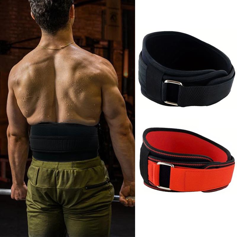Gym EVA Sports Waist Seat Belt, Fitness Squat Deadlift Abdominal Lift Waist Support Seat Belt Training Men Durable