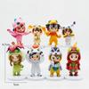 8Pcs/Set Digimon Anime Digital Monster Action Figures Cute Model Toy Set for Kids Perfect Gift