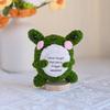 Cute Crochet Frog Toy - Fun Animal Gift