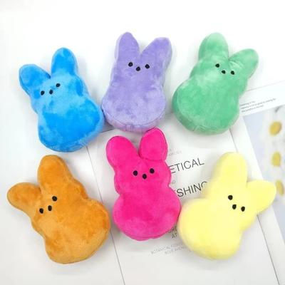 Pluș Peeps Non-Toxic Iepuraș Iepure Peep Jucării de Paște Umpluturi pentru Pungi cu Surprize Premii de Carnaval Sortiment Filtru Ou de Paște pentru Copii Mărturii de Petrecere