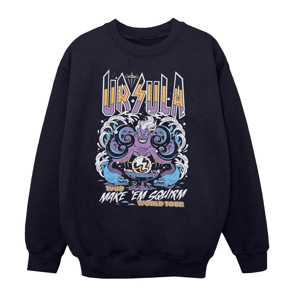 Disney Womens/Ladies Villains Ursula Make Em Squirm Sweatshirt