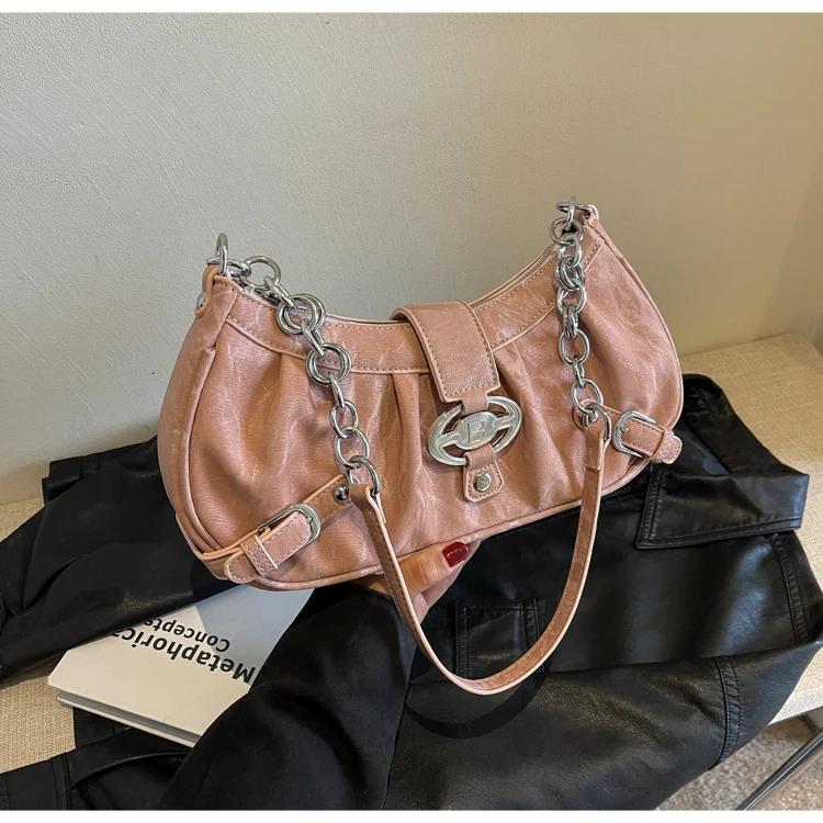 

Сумка-подмышка-маятник для женщин элегантная сумка через плечо дизайн высокого класса и ниши модельная сумка