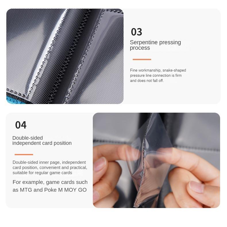 Cross Border Ultraman Card Collection Booklet Pok É Mon Game King Card Storage Bag Ball Star Photo Flip Book Cartoon