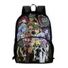 Capacity Children Large Backpack With Monster High Print Design For Daily School