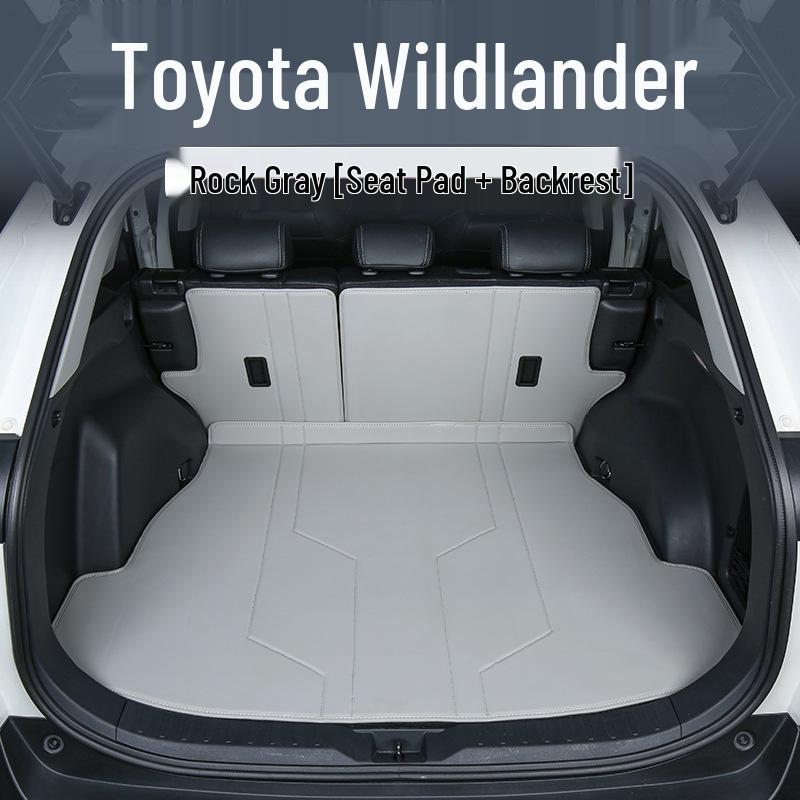 Full Coverage Trunk Mat Set for Toyota RAV4: Complete Interior Decoration for Tail Box
