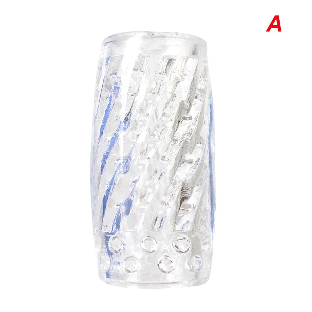 Male Masturbator Penis Pump Sex Toy for Men Transparent Realistic Vagina Glans Trainer Penis Sleeve Delay Exercise Erotic Toys