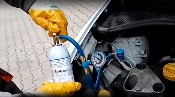 Klimaanlagen-Nachfüllset R134A Mit Adapter