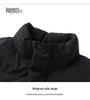 Men's Winter Thickened Down Cotton Jacket - Warm, Versatile Outerwear for Mid-aged and Youth. Trendy and Comfortable Cotton Top for Winter.