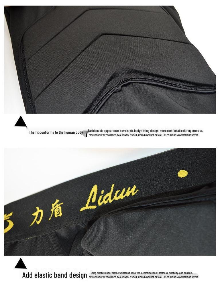 Long Sleeve Padded Goalkeeper Jersey Set for Football & Basketball Training