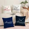 Luxury BBreguets Cushion Cover Pillowcase Ultra Soft Skin Friendly Fabric Cloud Like Comfort  Concealed Zipper