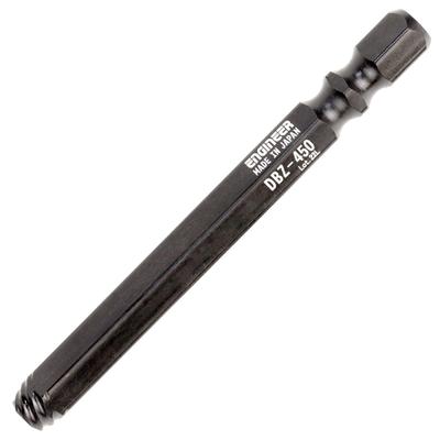 INGENIEUR Ingenieur Nejisaurus Mogura Mittlerer zerdrückter Schraubenentfernungsbit Kappenbolzen Emaille-Set Sechskantloch gegenüberliegende Breite: 5.0mm DBZ-450