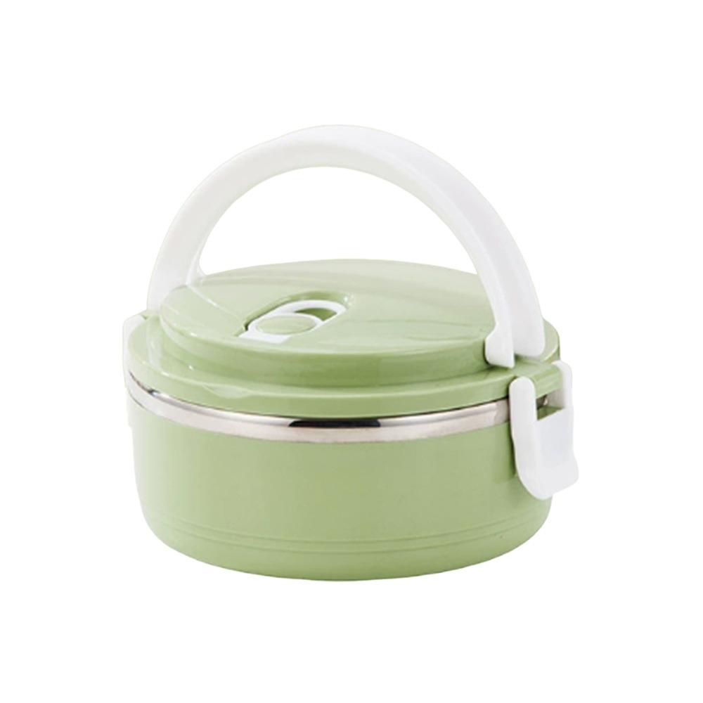 Stackable Food Container Box Round Insulated Soup Thermos Container  for Students&Office Worker