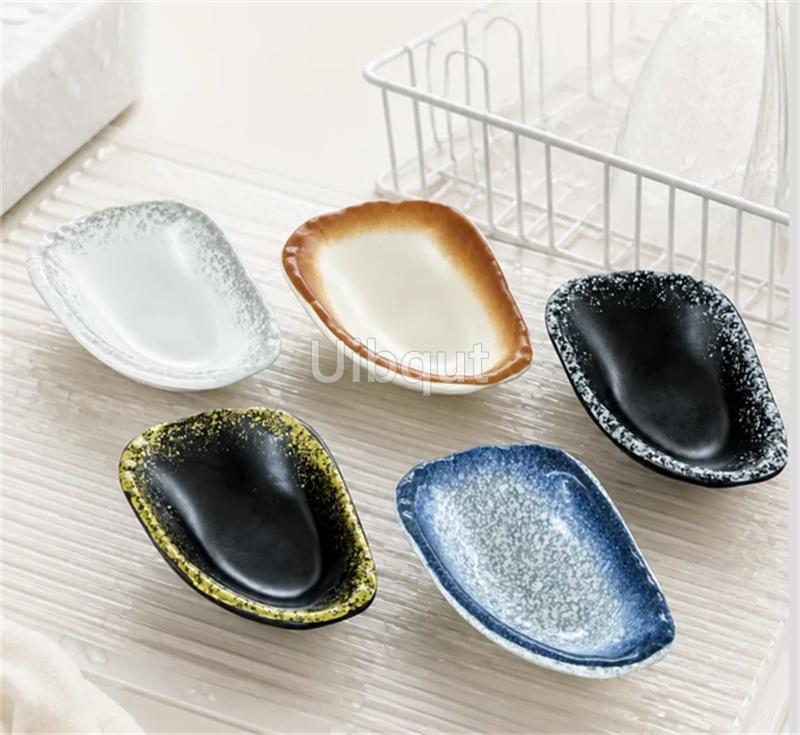 Melamine plastic Japanese style seasoning sauce small dish dipping Sushi soy sauce pepper wasabi Mustard dish oil vinegar plate