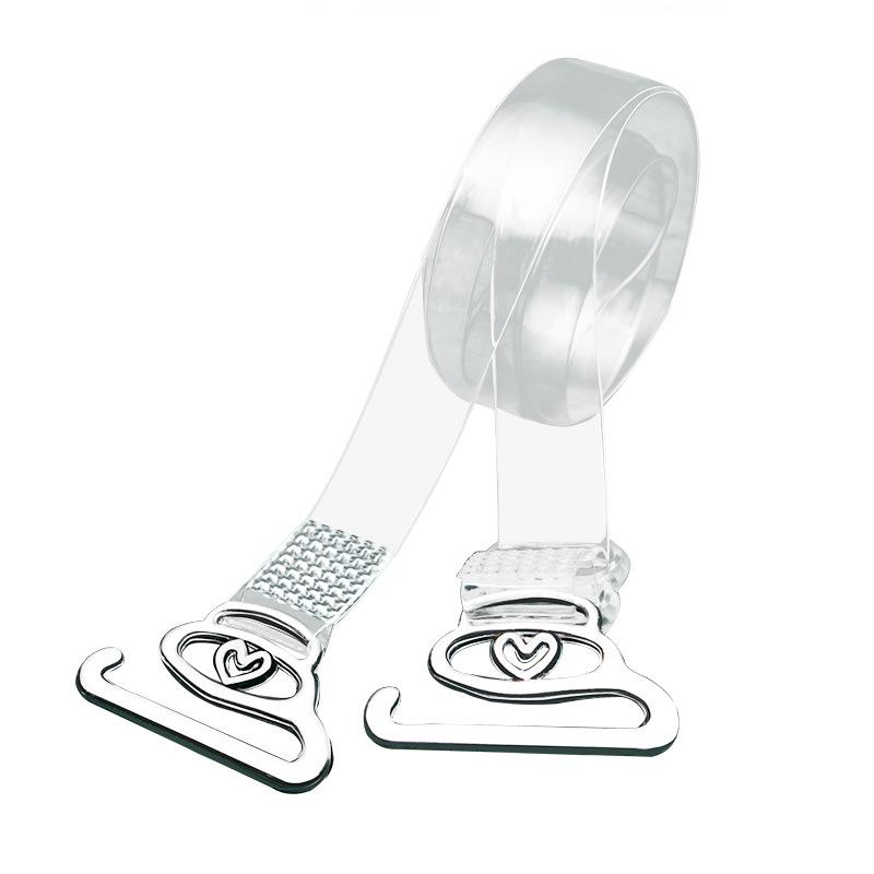 Transparent Non-Slip Bra Straps: Seamless, Invisible, Replaceable, Non-Binding Shoulder Straps