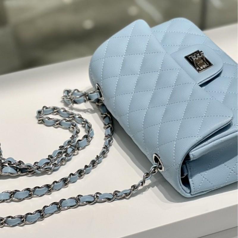 Women's Bag 2025 New Style Fashionable Ring-grid Chain One-shoulder Cross-body Classic Lock-locking