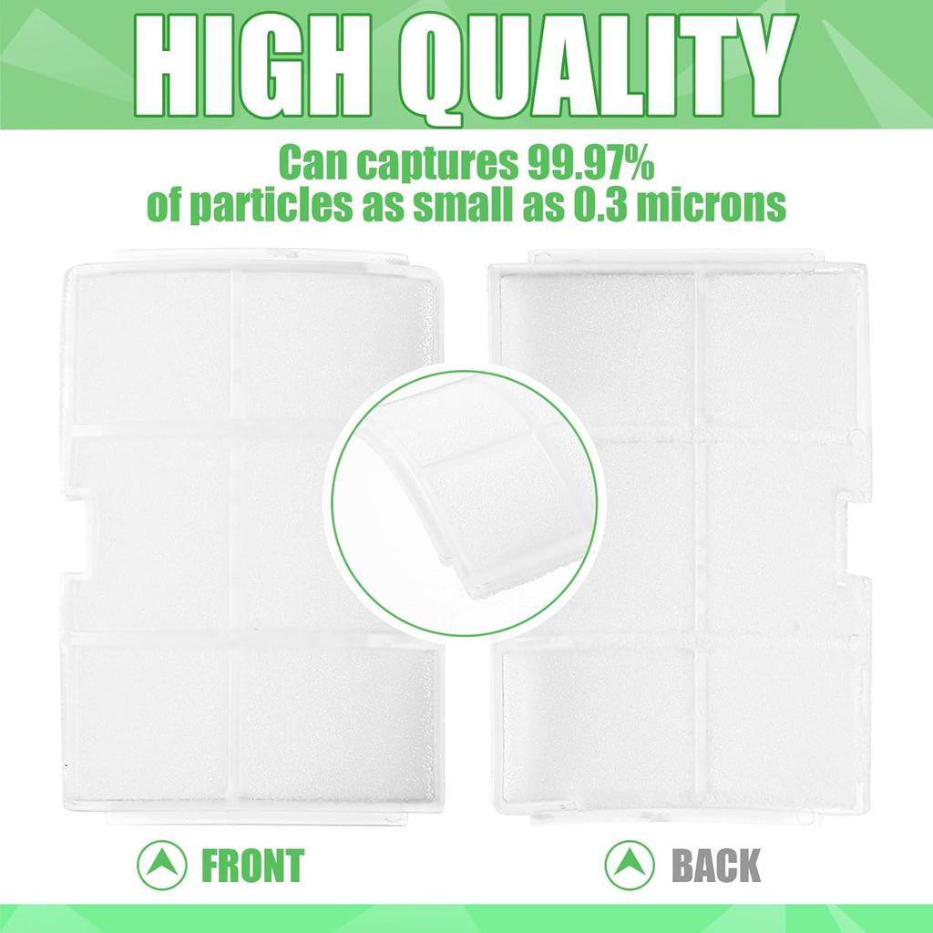 Tondiamo 5 Pack Vacuum Cleaner Exhaust Filter Compatible with Sebo 5143 Automatic X Series Vacuum Replacement Vacuum Cleaner Filters