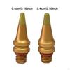 2Pcs Car Body Dent Removal Knockdown Tips Down Pen Tools Aluminum Alloy Repalcement Heads for DIY