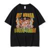 Funny I Only Take Creatine Gym Meme Graphic T-shirts Men's Oversized High Quality T-shirt Male Fashion Casual T Shirt Streetwear