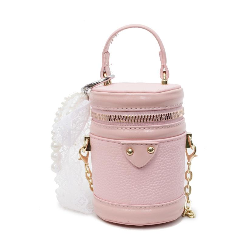 

Премиальная мини-портативная сумка-ведро для женщин, универсальная сумка-мессенджер через плечо Niche Design розовый