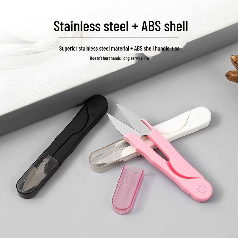 

Newcomer Exclusive: U-Shaped Small Yarn Scissors – Trimming & Sewing Tool