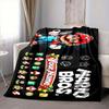 Custom 1Pc Retro Super Mario Bros Flannel Fleece Blanket Soft Warm Throw Blanket for Sofa Bed Couch Home Decor Travel Nap Blanket Xmas Gift Q1192