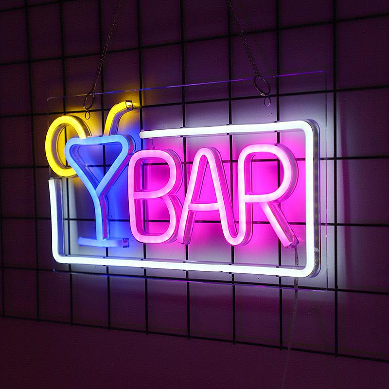 

LED Neon Light Bar: Indoor Wine Glass Atmosphere Lamp 5V