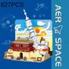 Rocket Launch Center Building Blocks Space Shuttle Assembly Bricks Boys Toys Model Desktop Decoration Children's Christmas Gifts