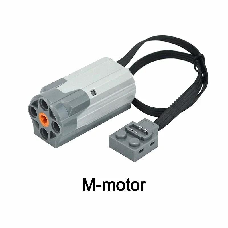 MOC Power Function Technische Teile Motor Servo Verstärkter Motor Bausteine Multi Hochgeschwindigkeits PF Sets Ziegelsteine Spielzeug DIY Motor