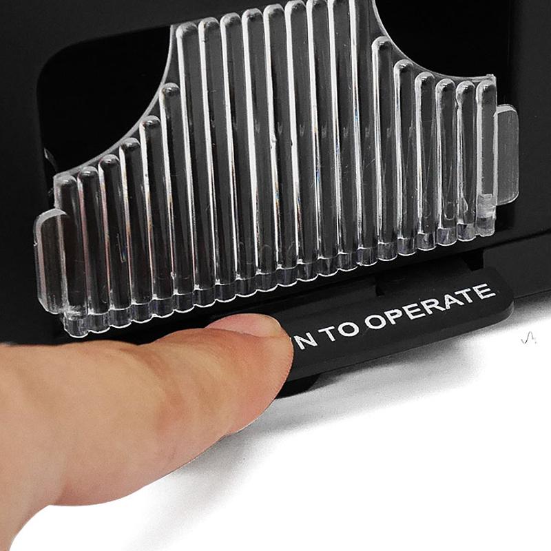 Electric Plastic Card Shuffler 1 2 Deck Automatic Dealer Casino Game Accessory