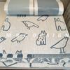 Cotton and Linen Cartoon Curtains Animal World Super Soft Chenille Children's Room Curtains Bedroom Girls Boy Room Curtains