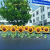 NEW 5pcs Cute Sunflower Design Car Ornaments Car Dashboard Car Window Edge Decoration Car Interior Decoration Accessories