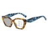 Smart Outdoor Color Changing Sunglasses for Presbyopia Vintage Women Cat Eye Multifocal Reading Eyeglasses Finished Plus Eyewear