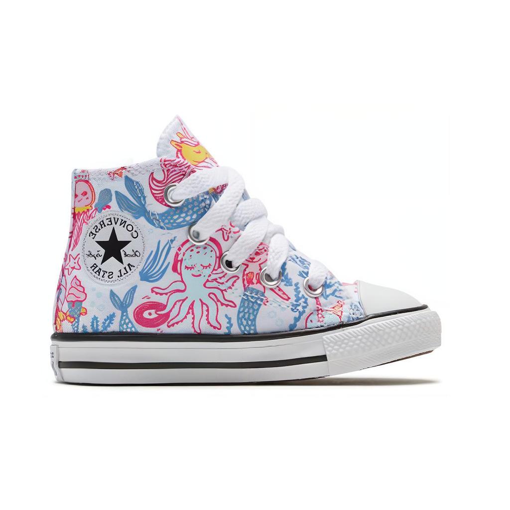 Converse Chuck Taylor All Star High Top Canvas Shoes Pink Blue Infant And Toddler