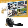 Flange Motorhomes Water Connection Inlet 3/4NH Female to 1/2 NPT Male with Check Valves Suitable for Campers Trailer