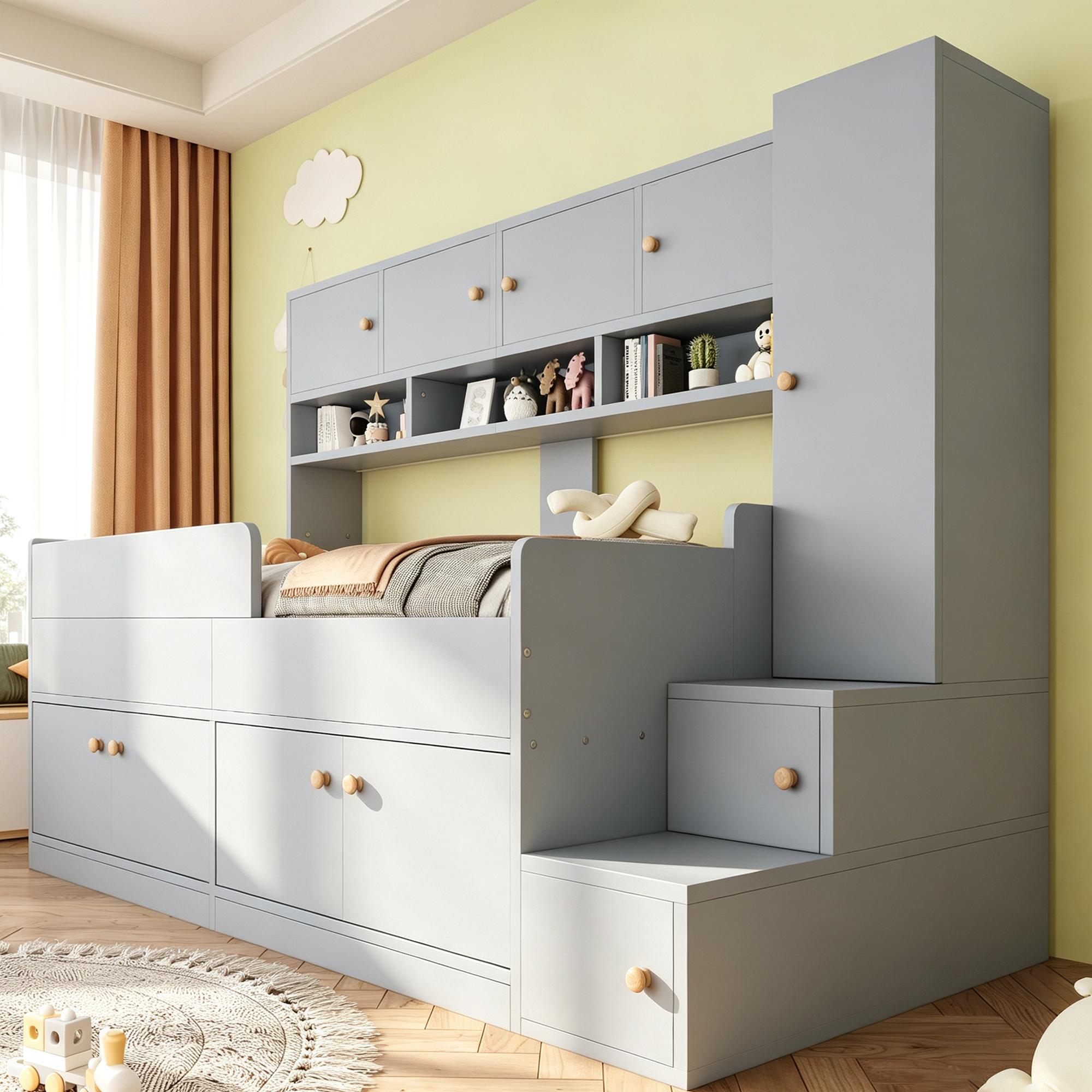 Wooden Children`s Bed 90 x 200