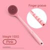 Silicone Shower Brush Body Exfoliating Dry Brushing Bathroom Back Bath Brush for Shower Brush for The Back