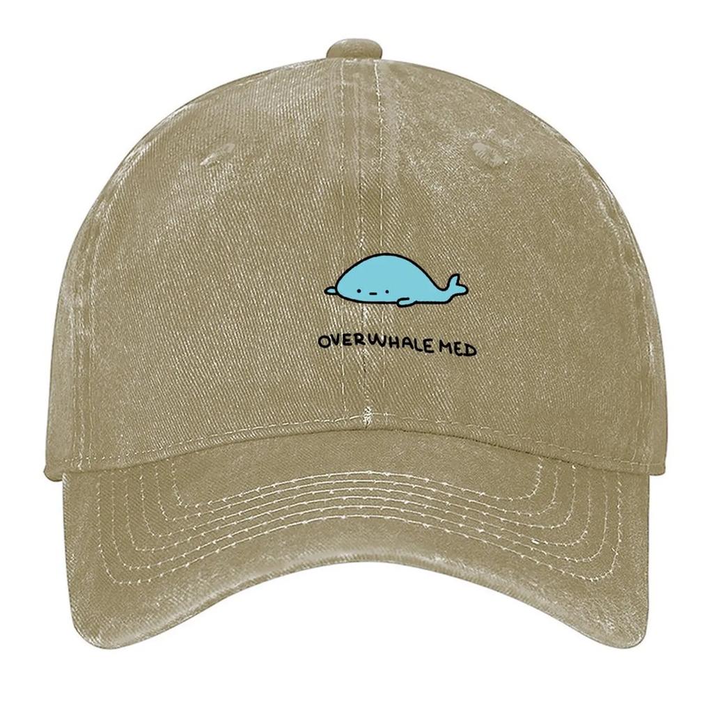 overwhalemed Baseball Cap cute Golf Hat Unisex Icon Big Size Hat Womens Hats For The Sun Unisexs