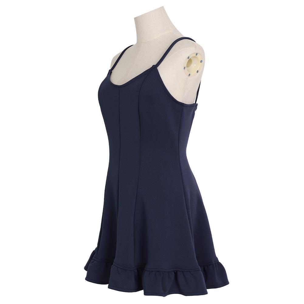 ONE PIECE Nicole Robin Costume Suspender Dress Halloween