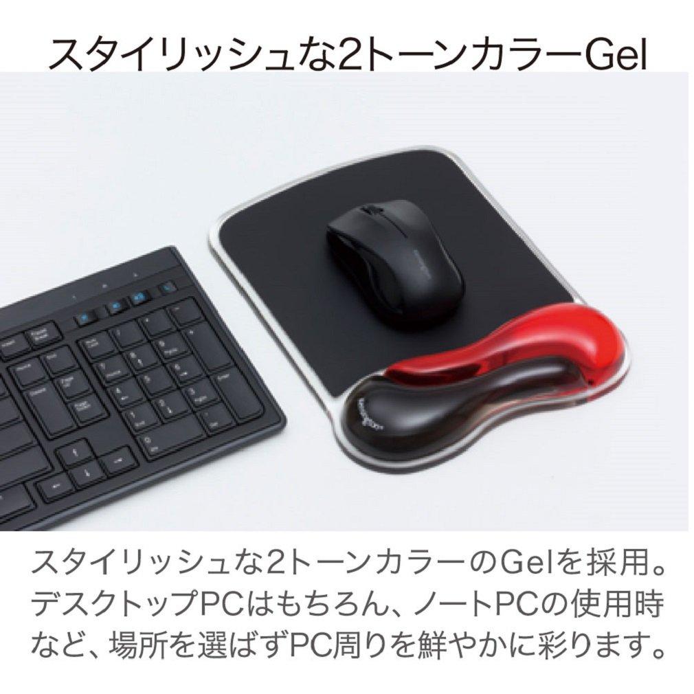 Kensington GEL Wave Mouse Pad K62402JP (Red)