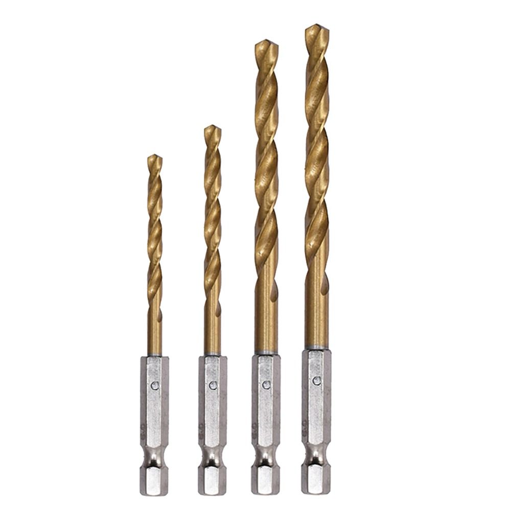 Hex Shank Twist Drill 4241 High Speed Steel Drilling Tools Twist Drill Bit  Power Tool