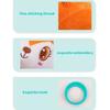 Interactive Baby Bed Hanging Decoration Toy Feature Squeaky Rattle Design For Sensory Play And Cognitive Growth