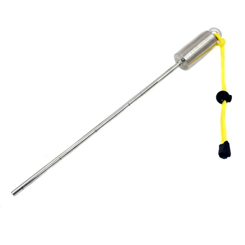 Stainless Lobsters Tickle Sticks Pointer Rod w/Adjustable Lanyard for Underwater