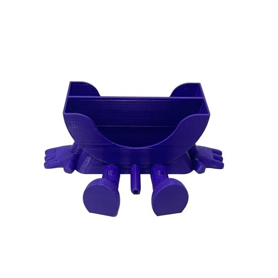 Funny Sponge Holder with Drainage Creative Sink Organizer for Kitchen 3D Printed Smile Sponge Rack Kitchen Sink Accessory