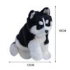 Realistic Husky Dog Simulation Toy Dog Puppy Lifelike Stuffed Companion Toy Pet Dog Handcrafted Husky Lifelike Dog Plush Toy