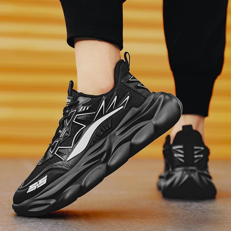 Mens Running Shoes Luxuxy Outdoor Jogging Shoes for Male Footwear Training Light Casual Sneakers Skateboard Shoes Chunky Sports Shoes