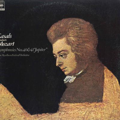 LP Record PABLO CASALS, MARLBORO FESTIVAL ORC - Mozart: Symphonies Nos. 40, 41 Jupi 23AC558 CBS SONY 1978 Japan Classical Used